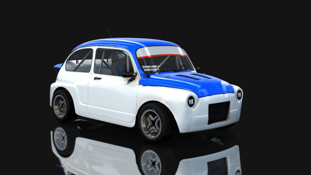 Formula 07 - Fiat 600 4 Rayos, skin Berdar