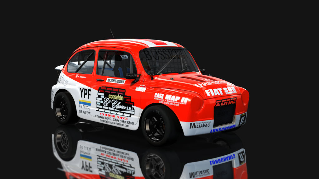 Formula 07 - Fiat 600 4 Rayos, skin Bussetti