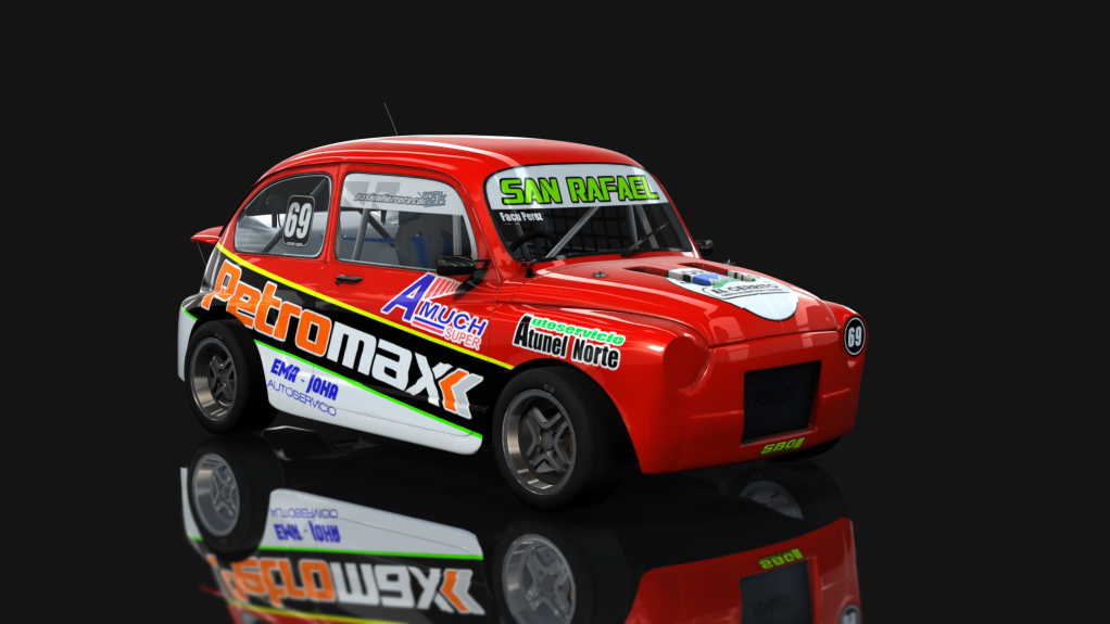Formula 07 - Fiat 600 4 Rayos, skin Facu Perez