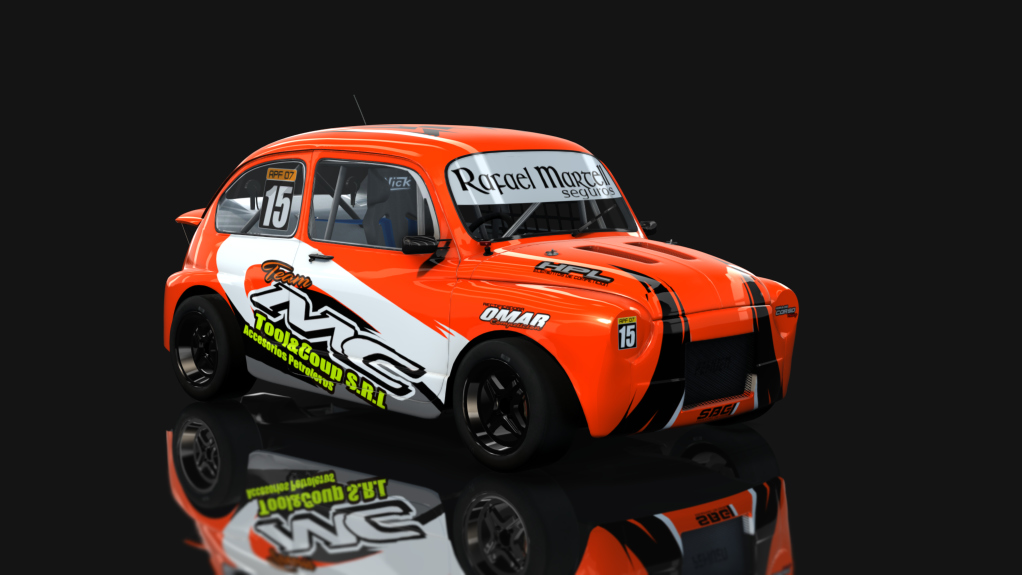 Formula 07 - Fiat 600 4 Rayos, skin Juan Depierre