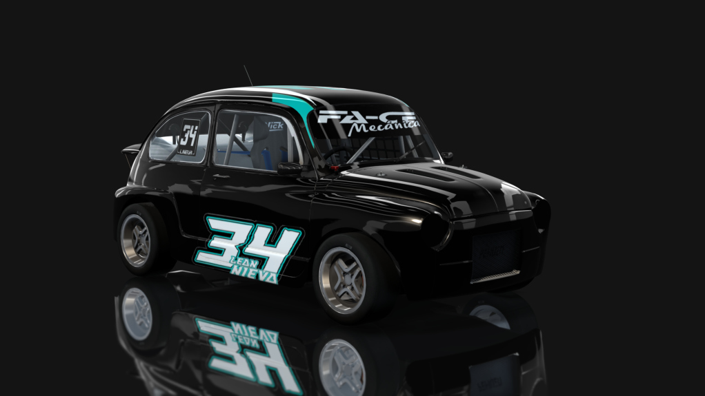 Formula 07 - Fiat 600 4 Rayos, skin Lean Nieva