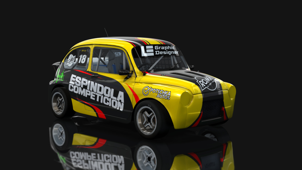 Formula 07 - Fiat 600 4 Rayos, skin Leo Espindola