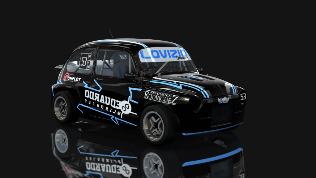 Formula 07 - Fiat 600 4 Rayos, skin Leo Rodriguez