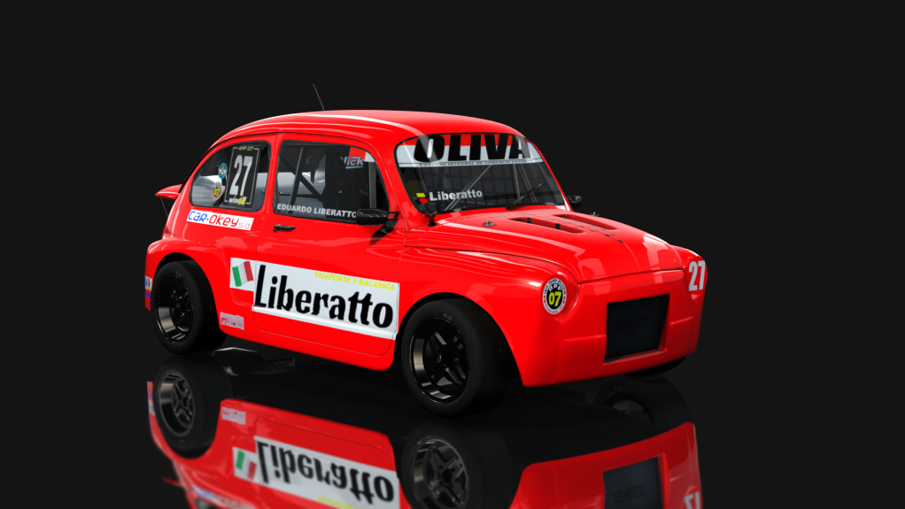 Formula 07 - Fiat 600 4 Rayos, skin Liberatto