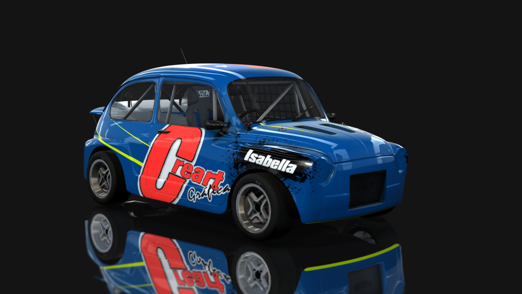Formula 07 - Fiat 600 4 Rayos, skin Mario Alvarez
