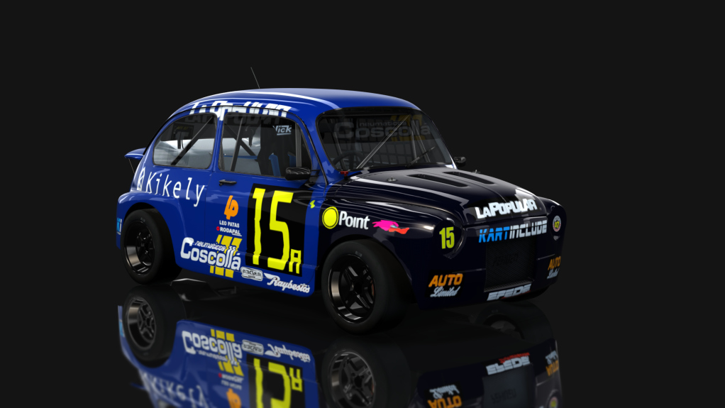 Formula 07 - Fiat 600 4 Rayos, skin Moya