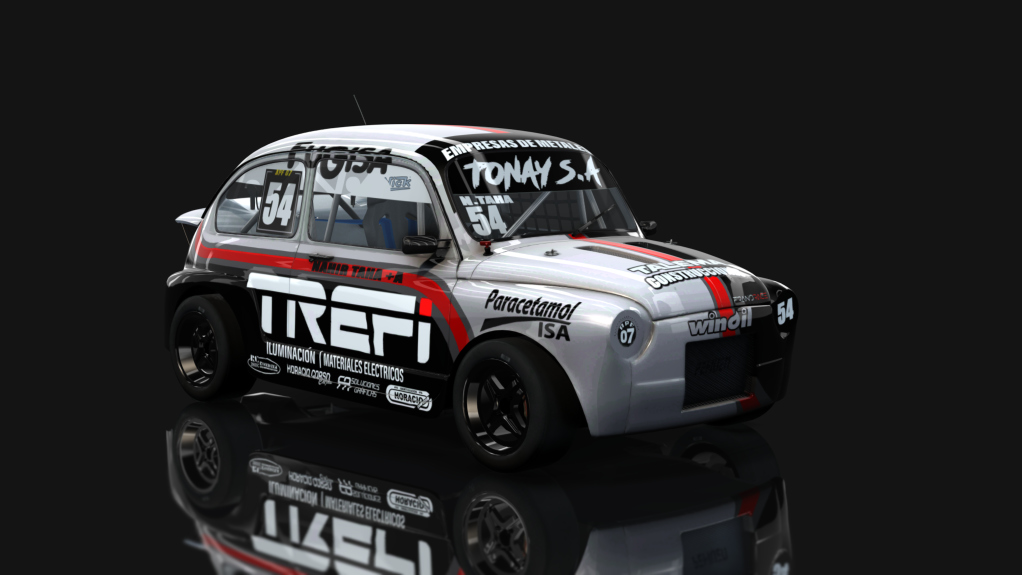 Formula 07 - Fiat 600 4 Rayos, skin N. TAHA