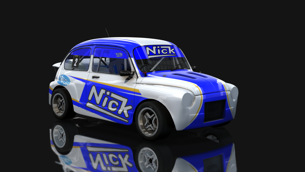 Formula 07 - Fiat 600 4 Rayos, skin Nicolas Rossini