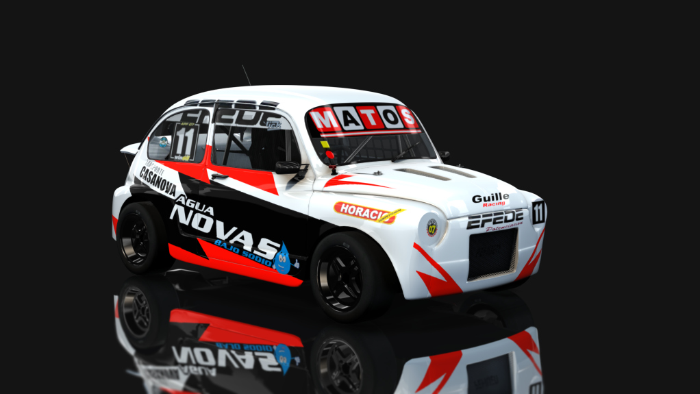 Formula 07 - Fiat 600 4 Rayos, skin S.Mattos