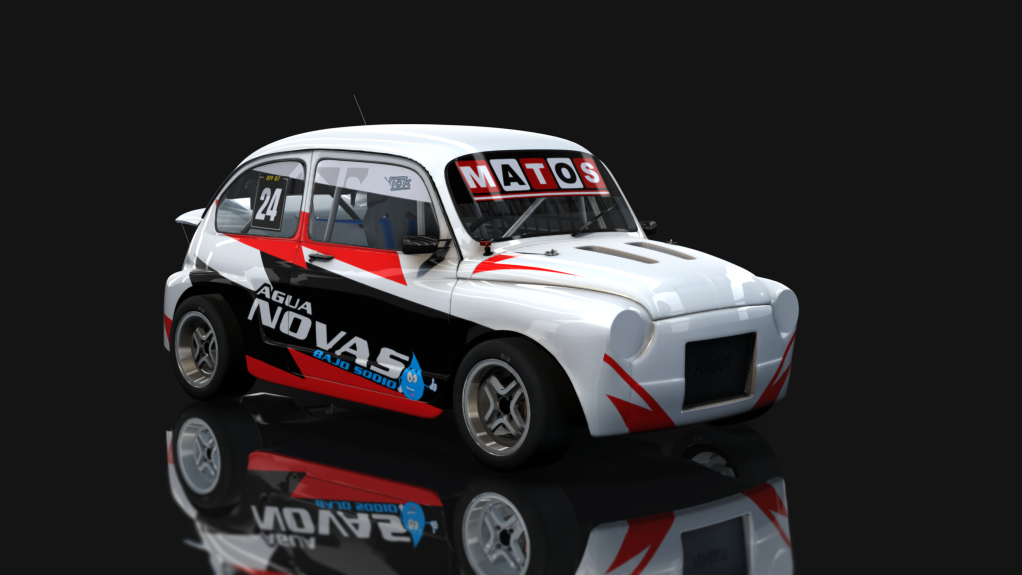 Formula 07 - Fiat 600 4 Rayos, skin Sergio Mattos