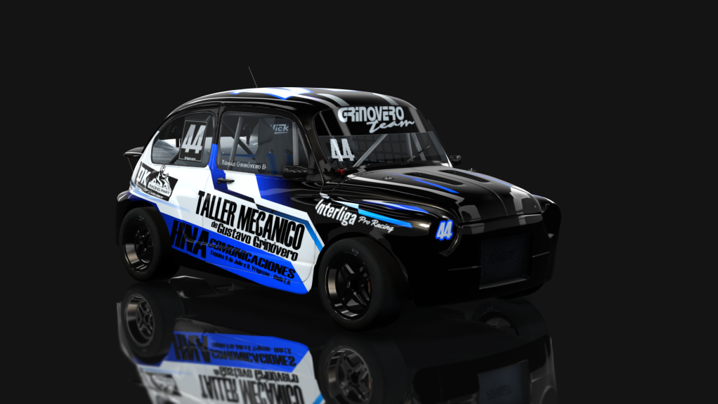Formula 07 - Fiat 600 4 Rayos, skin Tomas Grinovero