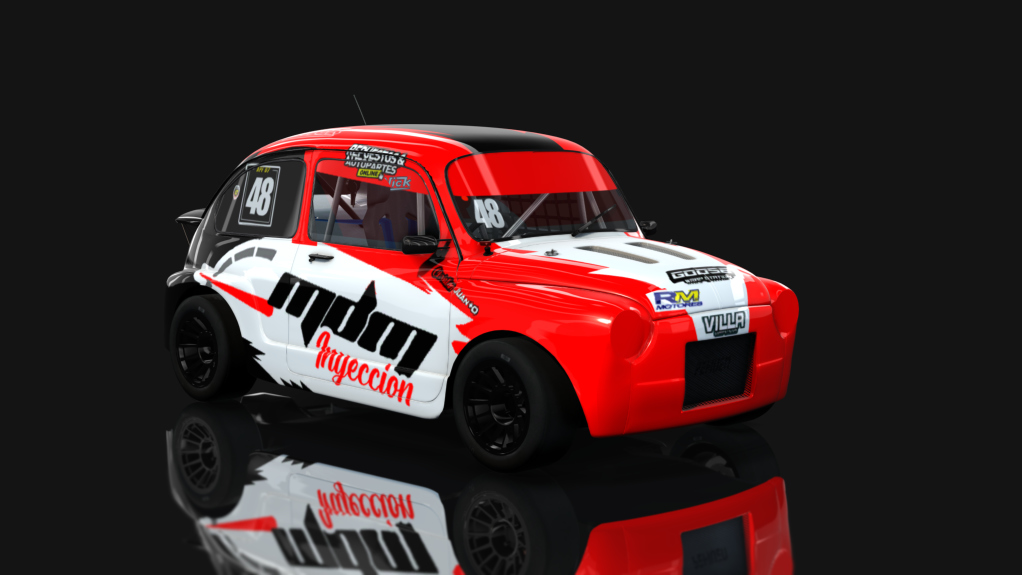 Formula 07 - Fiat 600 Sudam Alma Desplazadas, skin Christian Juan