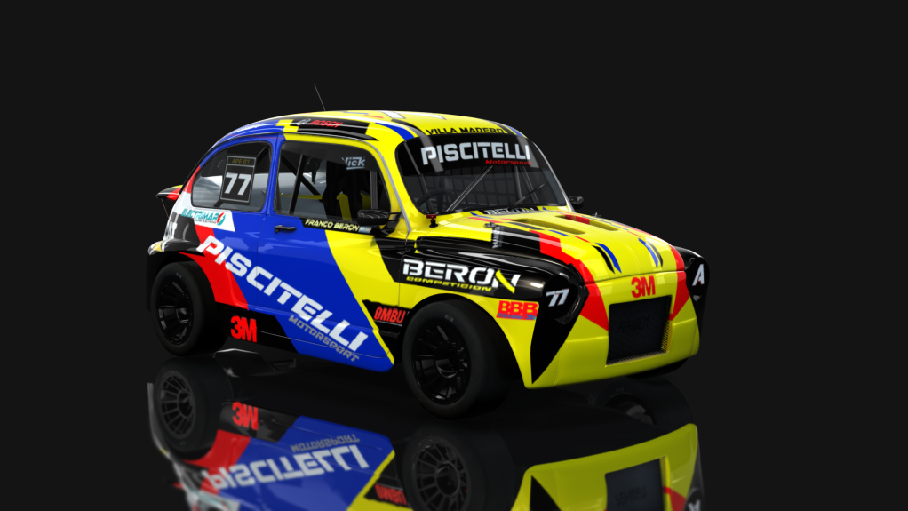 Formula 07 - Fiat 600 Sudam Alma Desplazadas, skin Franco Beron