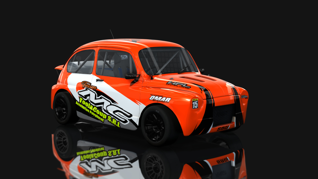 Formula 07 - Fiat 600 Sudam Alma Desplazadas, skin Juan Depierre