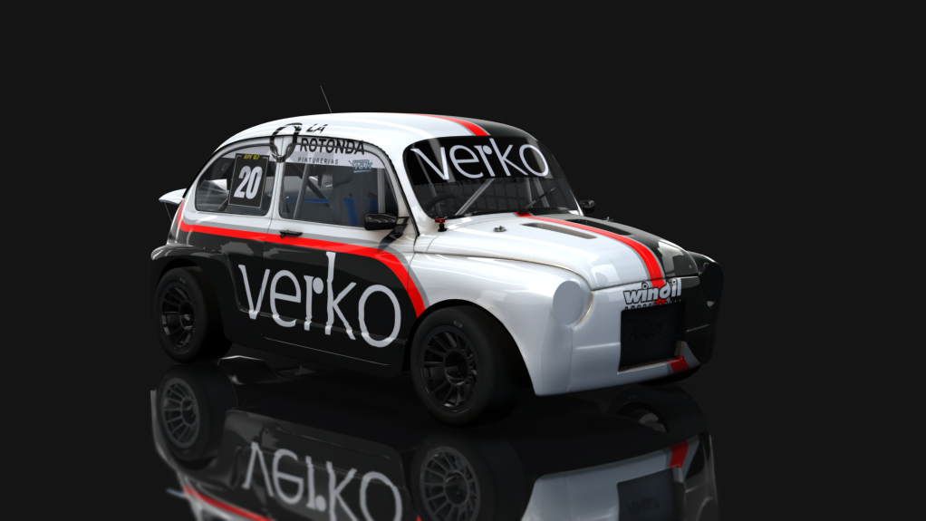 Formula 07 - Fiat 600 Sudam Alma Desplazadas, skin Matias Frano