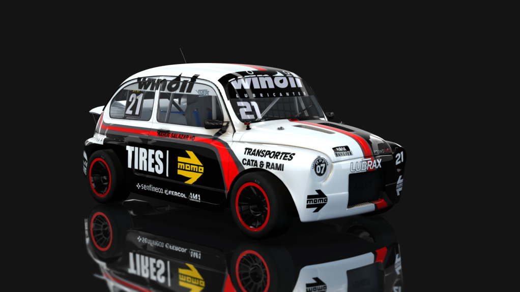 Formula 07 - Fiat 600 Sudam Alma Desplazadas, skin Nahuel Salazar