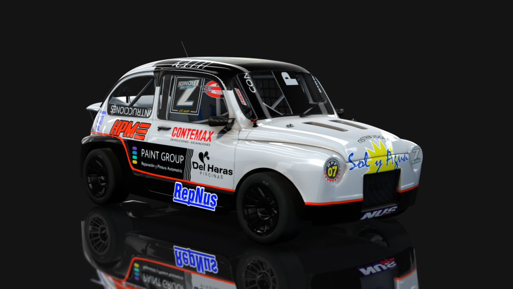 Formula 07 - Fiat 600 Sudam Alma Desplazadas, skin Tobias Biondi