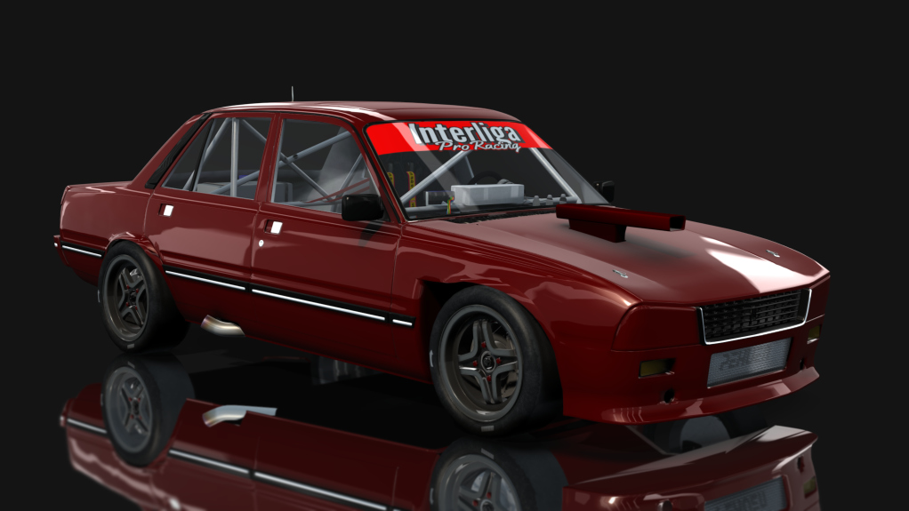 Peugeot 505 - Turismo Retro, skin Rojo