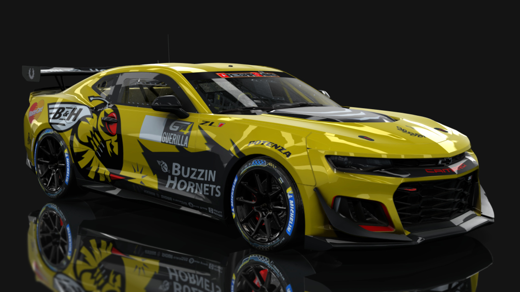 NextGen Chevrolet Camaro, skin BuzzinHornets