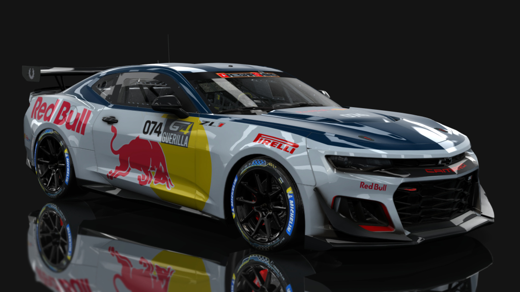 NextGen Chevrolet Camaro, skin RedBull