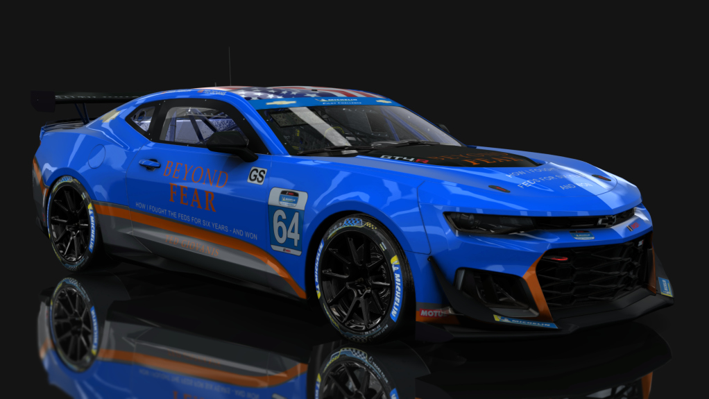 NextGen Chevrolet Camaro, skin TGM_Racing_64
