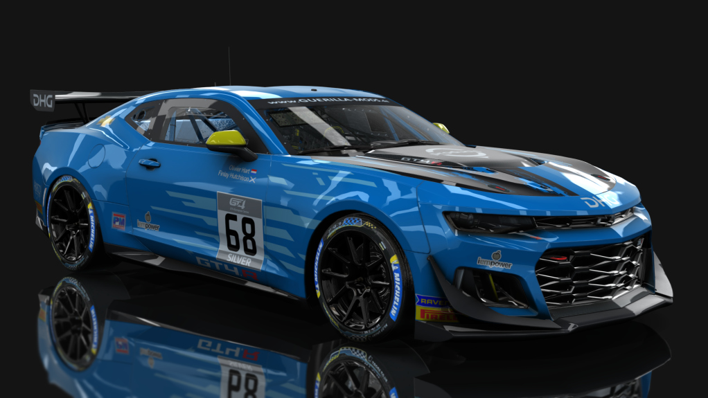 NextGen Chevrolet Camaro, skin rm_gt4_european_series_2019_v8_racing_68