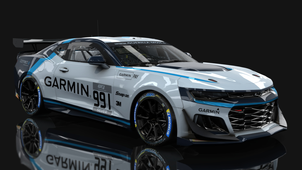 NextGen Chevrolet Camaro, skin rm_gt4_european_series_fictional_garmin_911