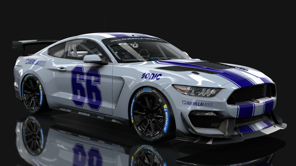 NextGen Ford Mustang, skin 66_guerilla_racing
