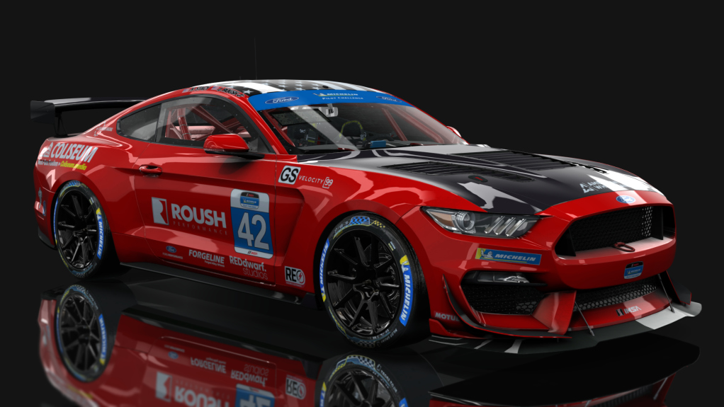 NextGen Ford Mustang, skin American_Wheelman_42