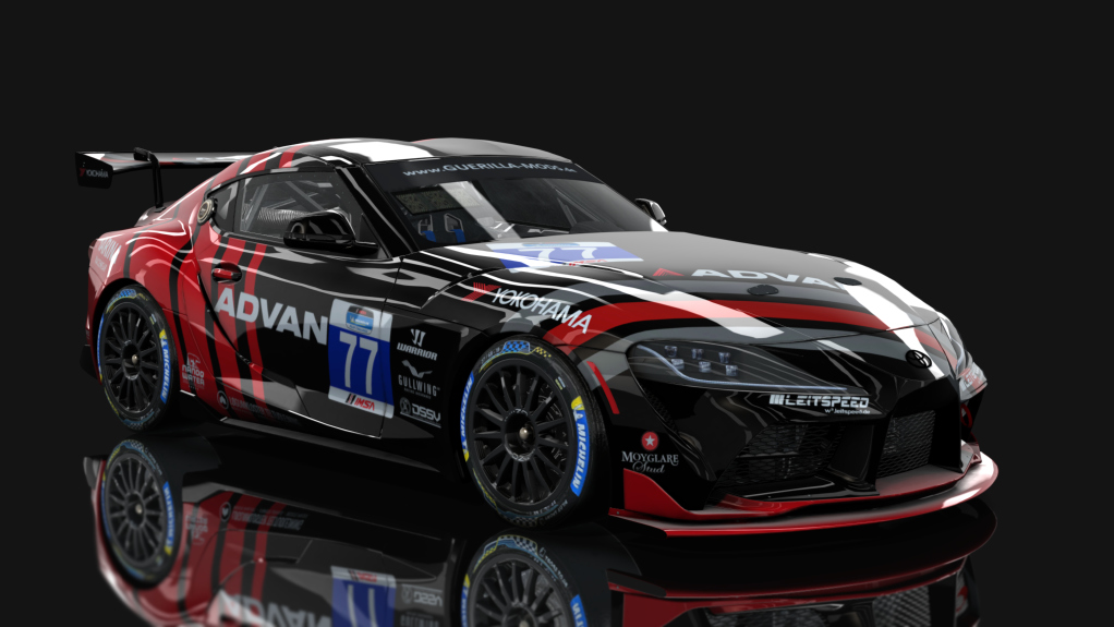 NextGen Toyota Supra, skin Advan_Racing