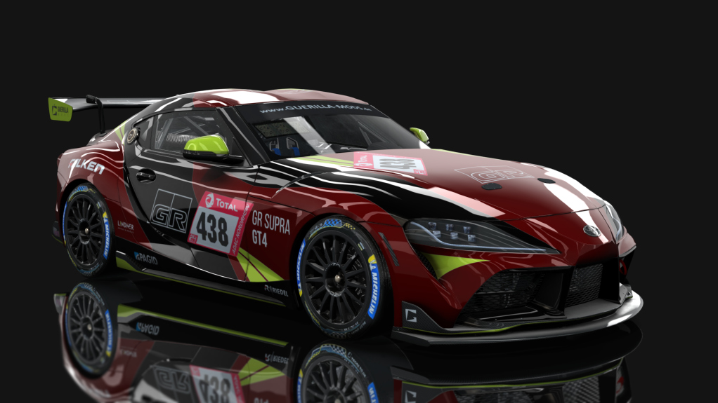 NextGen Toyota Supra, skin GR_Racing_Red