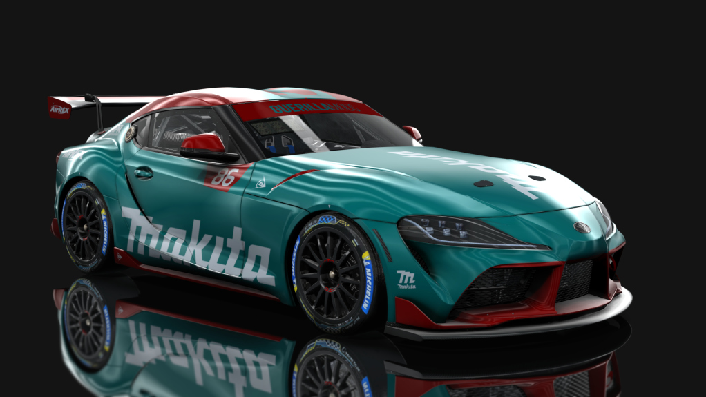 NextGen Toyota Supra, skin Makita
