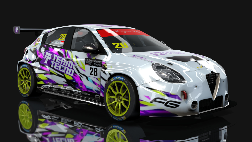 HK51 TCR Alfa Romeo Giulietta Veloce, skin Tecno_Embrio_28