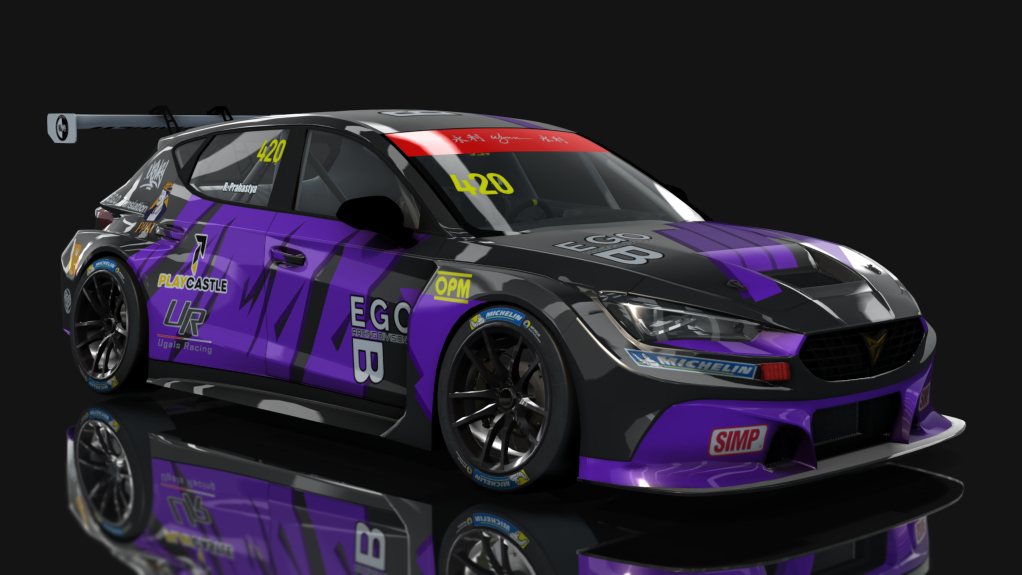 HK51 TCR Cupra Leon Competicion, skin 420_BEGO_R.Prahastya
