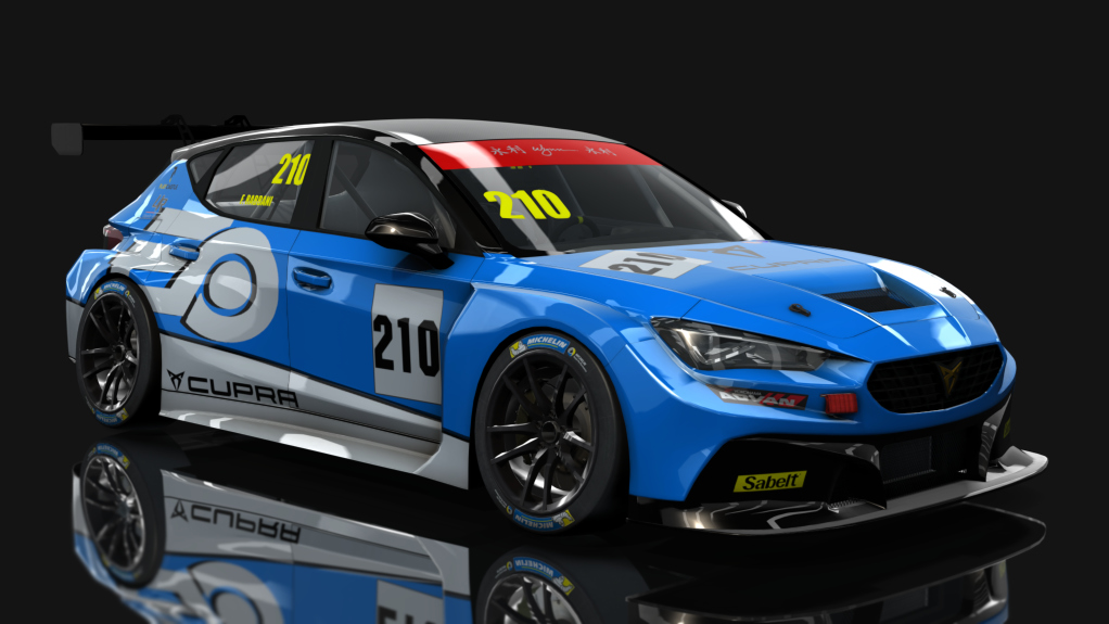 HK51 TCR Cupra Leon Competicion, skin farrell