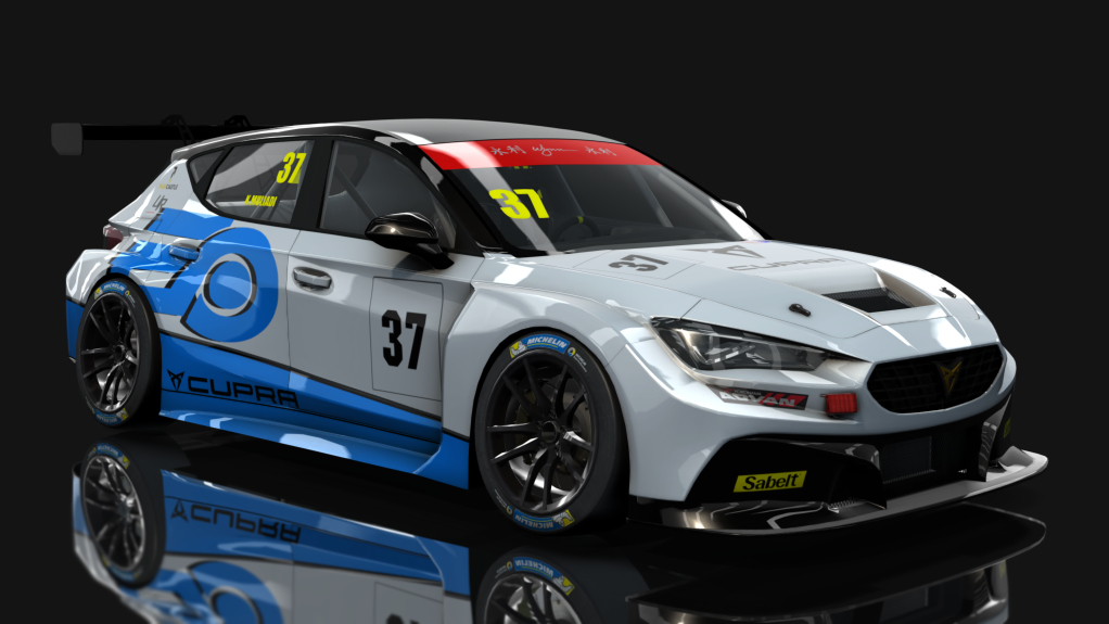 HK51 TCR Cupra Leon Competicion, skin kenneth