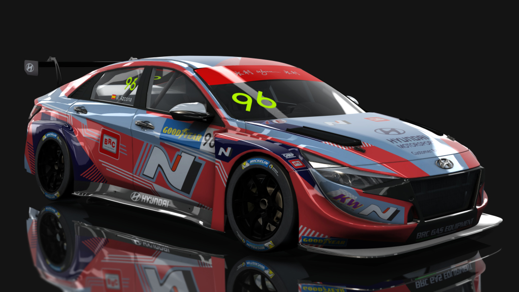 HK51 TCR Hyundai Elantra N, skin 2022_wtcr_brc_96