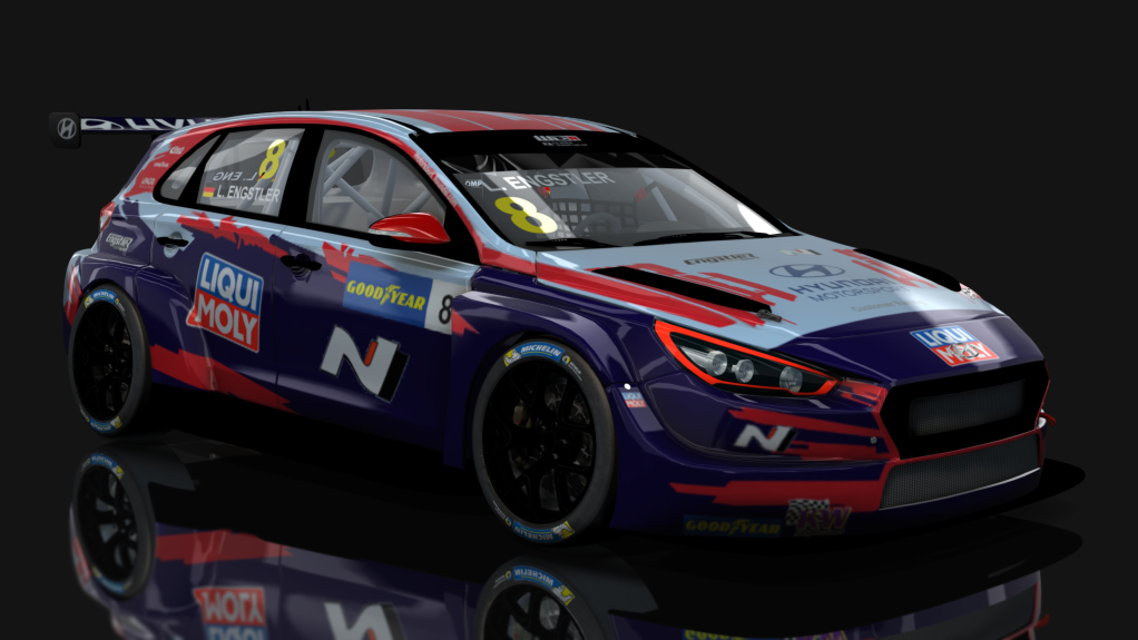 HK51 TCR Hyundai i30 N, skin 2020-ENGSTLER