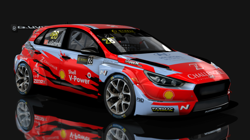 HK51 TCR Hyundai i30 N, skin ZChallenger_Macau_2021