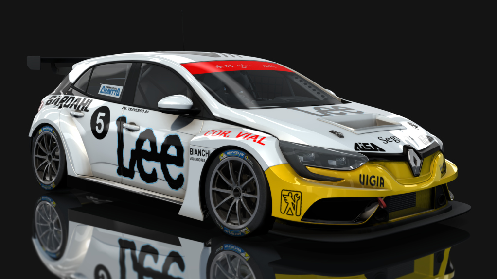 HK51 TCR Renault Megane RS, skin 5_Traverso