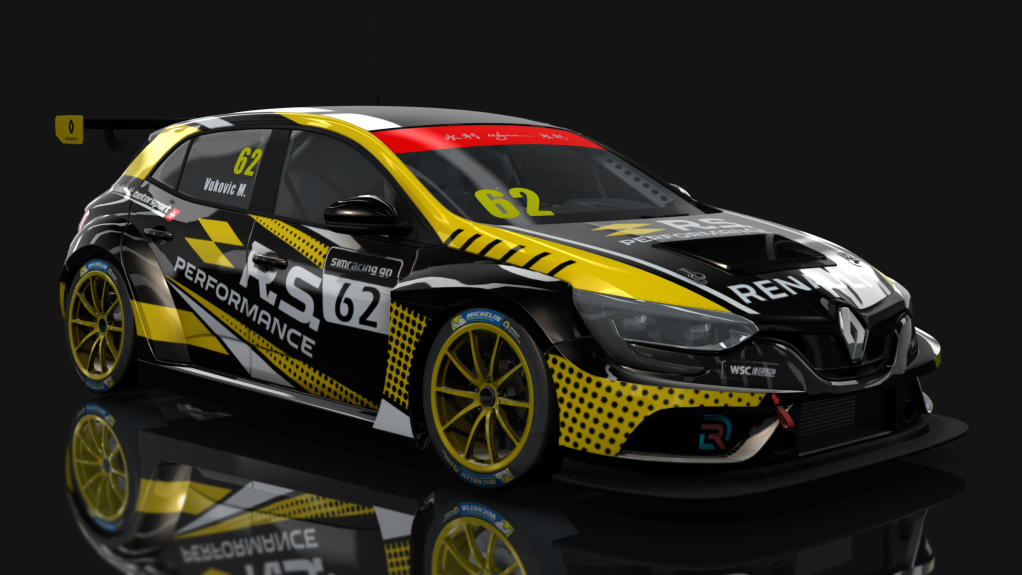 HK51 TCR Renault Megane RS, skin 62_Megane_RS_Official