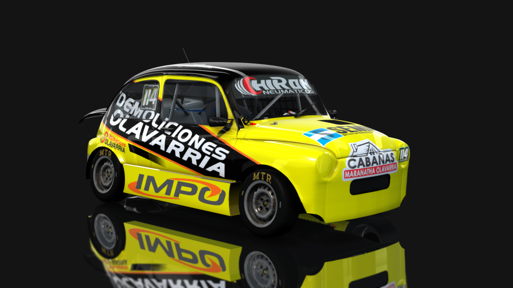 APPS - Fiat 600, skin Gonza Gisler