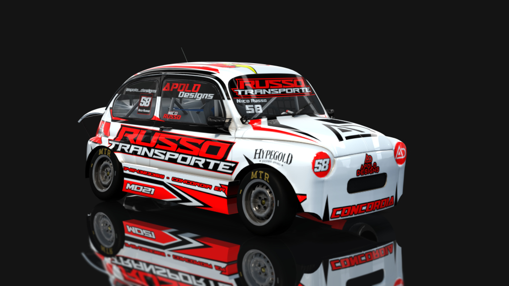 APPS - Fiat 600, skin Nico Russo