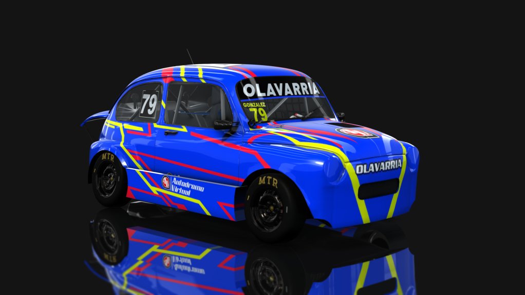 APPS - Fiat 600, skin Omar Gonzalez