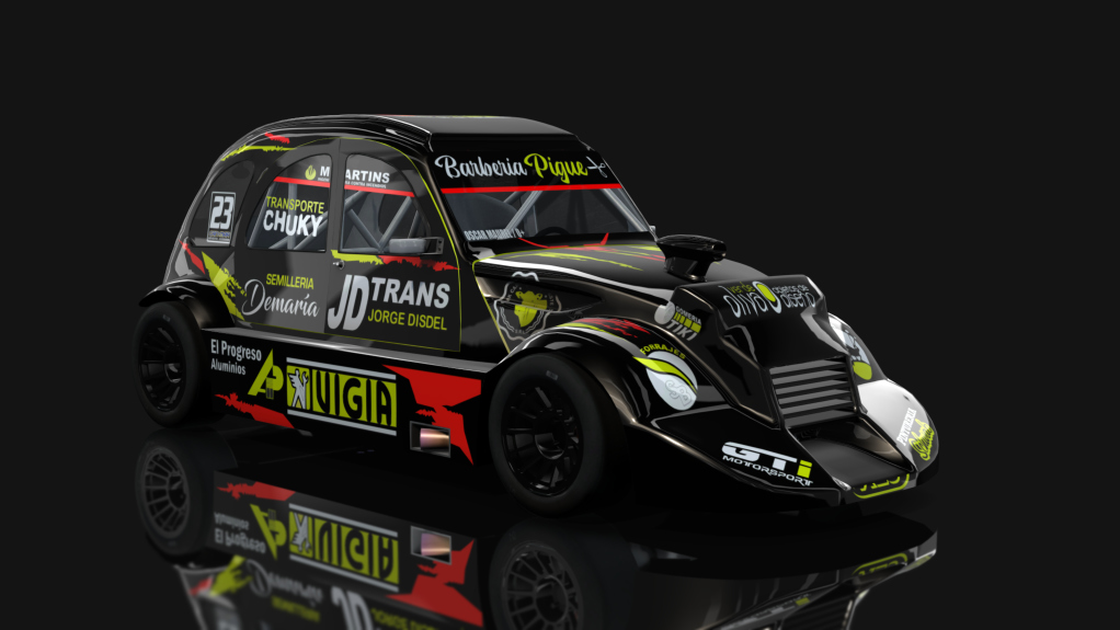 Formula 3CV 1.4  - Interliga, skin 23 - Ruso Maurel