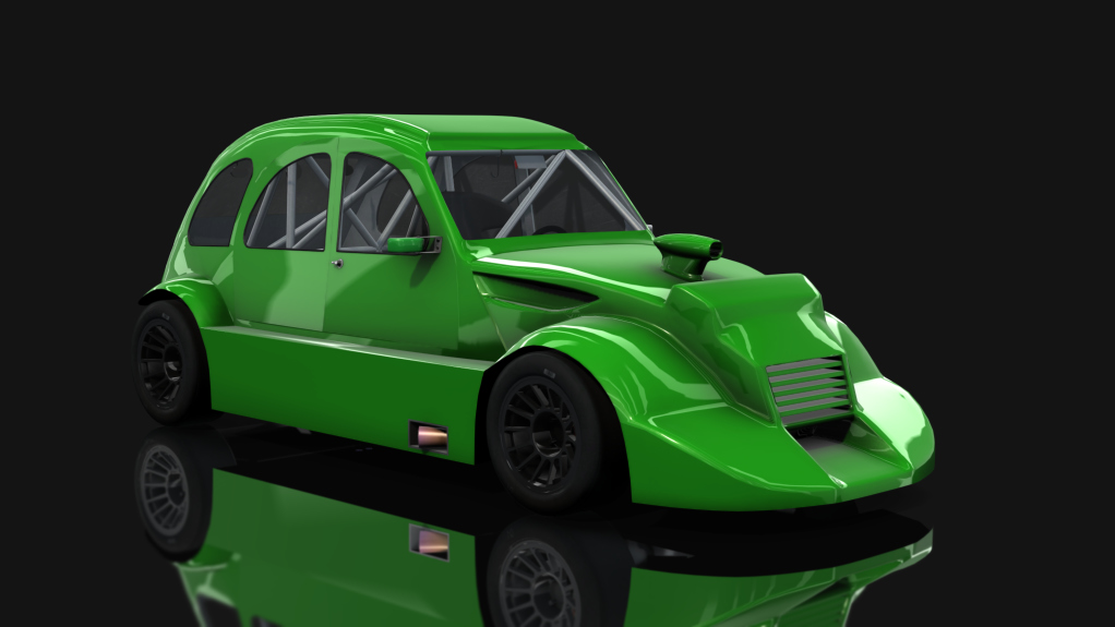 Formula 3CV 1.4  - Interliga, skin 3Verde