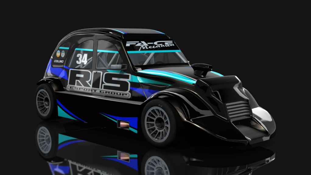 Formula 3CV 1.4  - Interliga, skin AS NIEVA #34