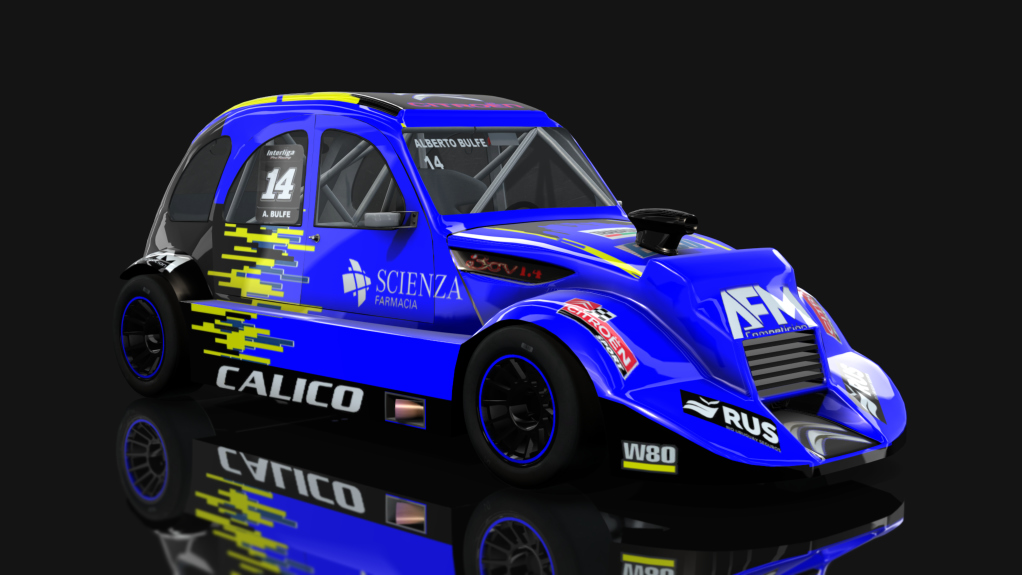 Formula 3CV 1.4  - Interliga, skin Alberto Bulfe