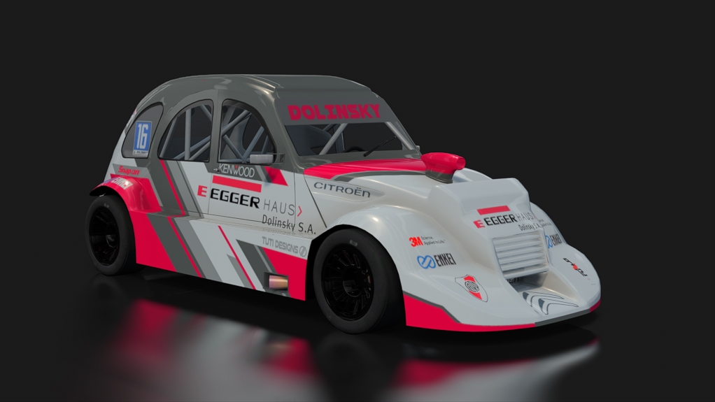 Formula 3CV 1.4  - Interliga, skin Alejandro Dolinsky #16