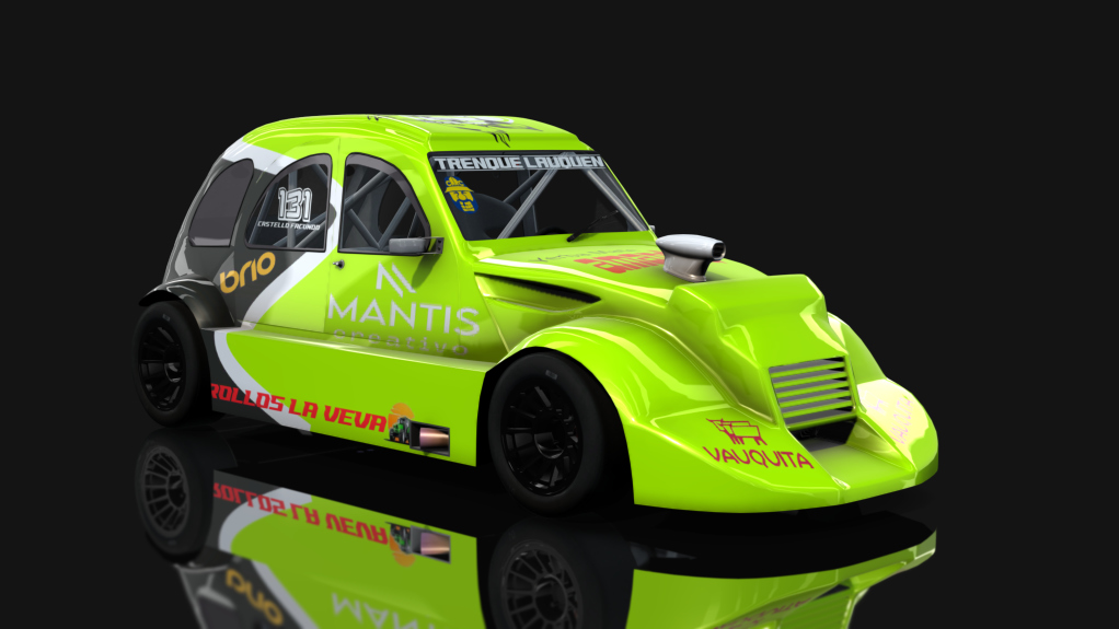 Formula 3CV 1.4  - Interliga, skin Facundo Castello